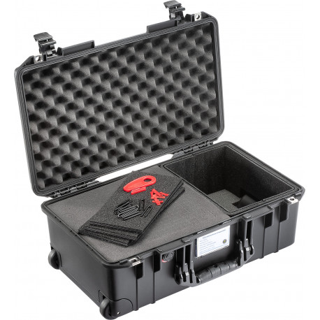 PELI CASE 1535 AIR TRF INSERT HYBRID BLACK 015350-0151-110E