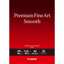 фотохартия Canon FA-SM1 Premium Fine Art Smooth A4 25 листа
