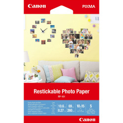Photographic Paper Canon RP-101 Restickable Photo Paper 10x15cm 5 sheets