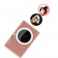  Instant Camera Canon Zoemini S2 Instant Camera Printer (white) + Photographic Paper Canon ZP-2030-2C-20 ZINK ™ Photo Paper 5x7.6cm Sticker Size: 3.3cm 20 sheets