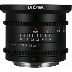 Laowa Cine 6mm T/2.1 Zero-D - MFT