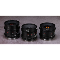 Lens Laowa Cine Prime Bundle 3-Lens (WIDE) / 7.5mm, 10mm, 17mm - MFT