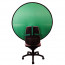 HELIOS 425348 GREEN BACKGROUND FOR CHAIRS 142CM