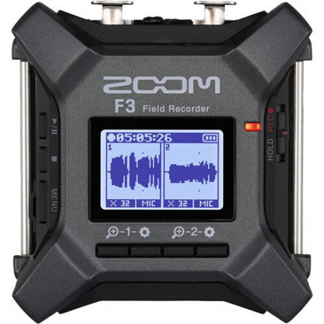 audio recorder Zoom F3 Multitrack Field Recorder | PhotoSynthesis