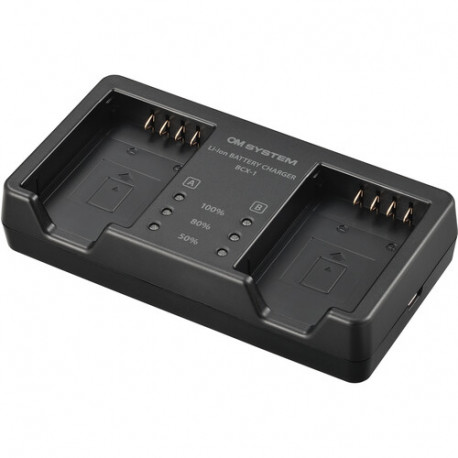 OLYMPUS SBCX-1 BATTERY CHARGER+BLX-1 BATTERY KIT