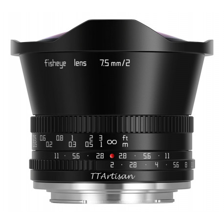 обектив TTartisan 7.5mm f/2 Fisheye APS-C - Nikon Z
