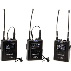 Microphone Saramonic UwMic9S Kit2 Wireless 2-Person Lavalier Microphone System (receiver and 2 transmitters)