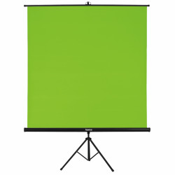 Background Hama 21571 Green background with tripod 2in1 180x180 cm