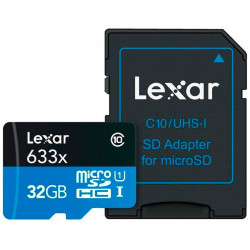 карта Lexar High Performance Micro SDHC 32GB 633x UHS-I