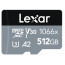 LEXAR PROFESSIONAL MICRO SDXC 512GB 1066X UHS-I R160/W120MB/S U3 LMS1066512G-BNANG