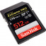 SANDISK EXTREME PRO SDXC 512GB UHS-I U3 R:170/W:90MB/S SDSDXXY-512G-GN4IN