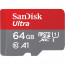 SanDisk SanDisk 64GB Ultra Micro SDHC UHS-I 120MB / s + SD Adapter