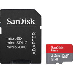 карта SanDisk Ultra Micro SDHC UHS-I 32GB + SD Adapter