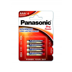 Battery Panasonic AA4 + 4BR 1.5V PRO POWER