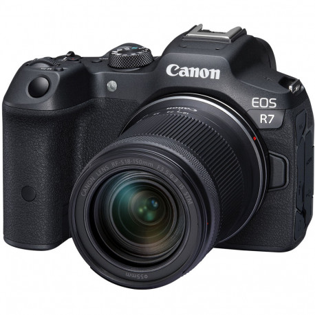  Camera Canon EOS R7 + Lens Canon RF-S 18-150mm f / 3.5-6.3 IS STM + Lens Adapter Canon EF-EOS R Mount Adapter (EF / EF-S lens to R camera)