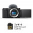 vlogging camera Sony ZV-E10 + Lens Sony SEL 10-18mm f/4 + Microphone Sony ECM-W2BT Bluetooth Wireless Microphone + Accessory Sony GP-VPT2BT Shooting Grip with Wireless Remote Commander