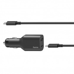 зарядно у-во Hama 200010 Car Notebook Power USB-C 70W (черен)
