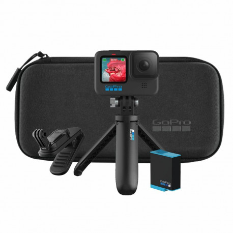 екшън камера GoPro HERO10 Black Special Bundle + карта SanDisk 32GB Extreme UHS-I Micro SDHC + SD Adapter