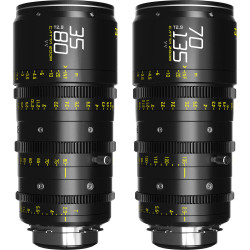 Catta Ace Zoom 35-80mm T2.9 + Catta Ace Zoom 70-135mm T2.9 - PL/EF