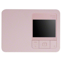 Printer Canon Selphy CP1500 (pink) + Accessory Canon RP-108 paper for thermal sublimation printers