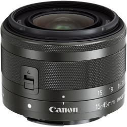 обектив Canon EF-M 15-45mm f/3.5-6.3 IS STM (употребяван)