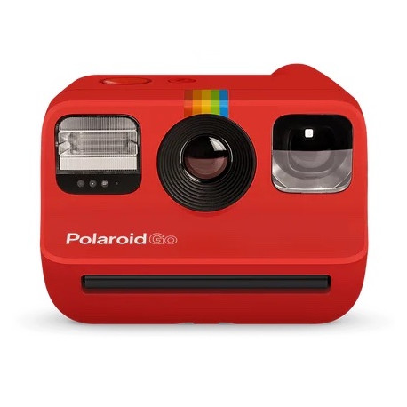  Instant Camera Polaroid Go Camera + Film Polaroid Go Film Double Pack color + Case Polaroid Go Camera Case (red)