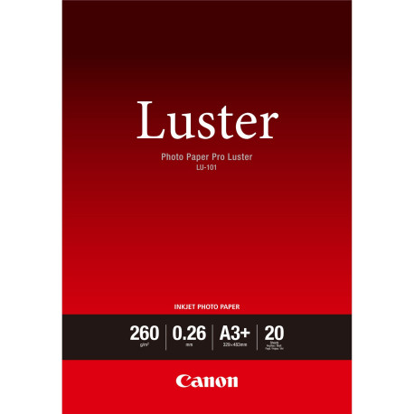 Canon LU-101 Pro Luster A3+ 20 sheets