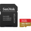 SANDISK EXTREME MICRO SDXC 128GB UHS-I U3 R:190/W:90MB/S WITH ADAPTER SDSQXAA-128G-GN6MA