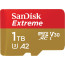 SanDisk Extreme Micro SDXC 1TB A2 + SD адаптер