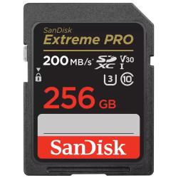 Memory card SanDisk Extreme PRO SDHC 256GB UHS-I U3