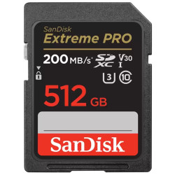 SanDisk Extreme PRO SDXC 512GB UHS-I U3