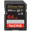 SANDISK EXTREME PRO SDXC 64GB UHS-I U3 R:200/W:90MB/S SDSDXXU-064G-GN4IN