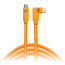 Tether Tools TetherPro USB-C (M) - USB-C (M) Right Angle 4.6 m (orange)