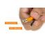 TetherPro USB-C (M) - USB-C (M) Right Angle 4.6 m (orange)