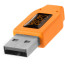 Tether Tools TetherPro USB-A - USB-C Right Angle Adapter 50 cm (orange)