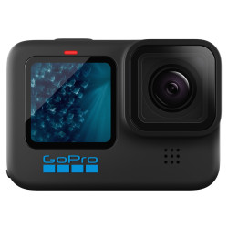 екшън камера GoPro HERO11 Black + аксесоар GoPro Head Strap + QuickClip + карта SanDisk Extreme Micro SDXC 64GB A2 + SD адаптер