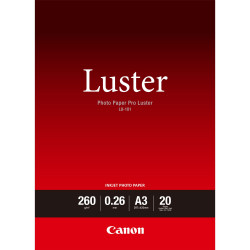 фотохартия Canon LU-101 Pro Luster A3 20 листа