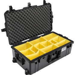 куфар Peli™ Case 1615 Air с разделители (черен)