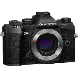 фотоапарат OM SYSTEM (Olympus) OM-5 (черен) + обектив Olympus M.Zuiko ED 14-150mm f/4-5.6 II