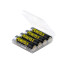 Powerex Battery Holder box for 4 pcs. AA/AAA batteries