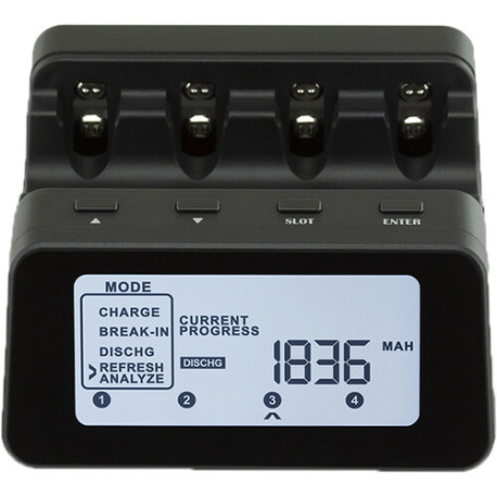 MAHA POWEREX MH-C9000PRO 4-CELL PROFESSIONAL CHARGER-ANALYZER