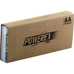 батерия Powerex Pro Precharged Low Self-Discharge AA NiMH (1.2V, 2700mAh) - 8 бр.