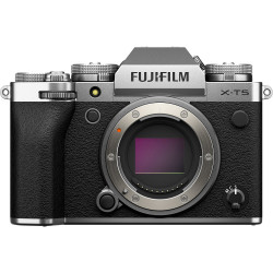 фотоапарат Fujifilm X-T5 (сребрист) + обектив Fujifilm Fujinon XF 16-80mm f/4 R OIS WR