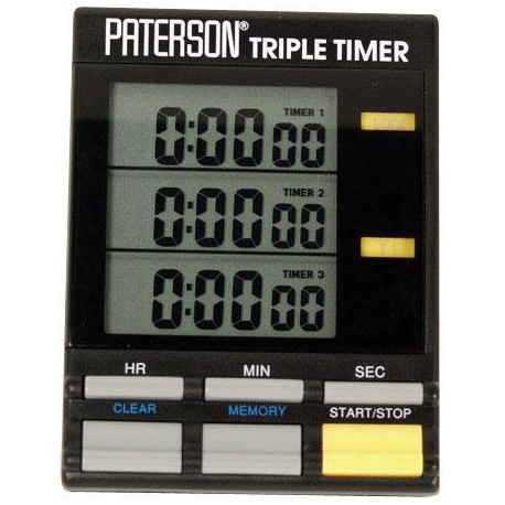 PATERSON PTP800 TRIPLE TIMER CLOCK