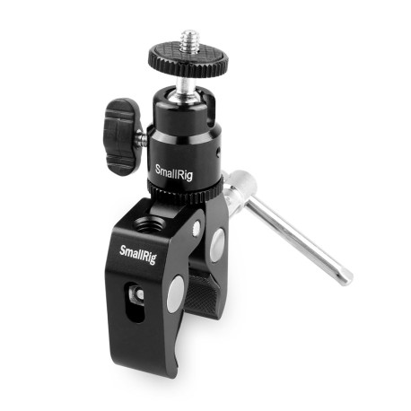 SMALLRIG 1124 SUPER CLAMP MOUNT WITH 1/4'' SCREW BALL HEAD