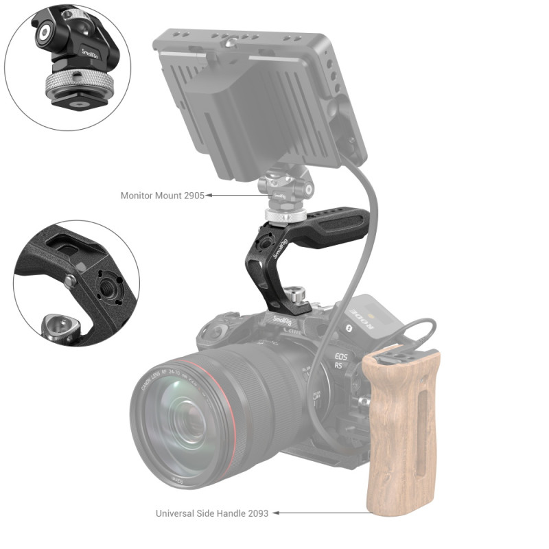 Аксесоар Smallrig 3786 Black Mamba Top Handle | ФотоСинтезис