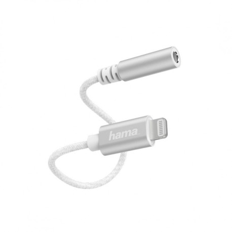 кабел Hama 187210 Lighting - 3.5mm Audio (бял) кабел Hama 187210 Lighting - 3.5mm Audio (бял)