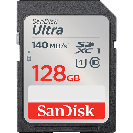 SanDisk Ultra SDXC 128GB 140MB/S UHS-I SDSDUNB-128-GN6IN
