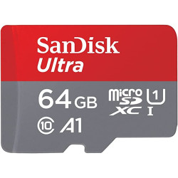 карта SanDisk Ultra Micro SDXC 64GB UHS-I 140MB/S + SD Adapter