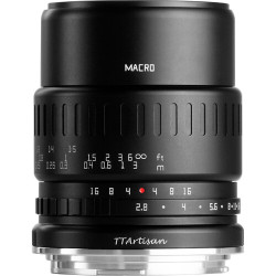 Lens TTartisan 40mm f / 2.8 Macro APS-C - Canon EOS M